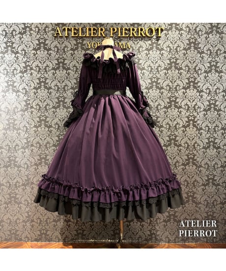 ATELIER-PIERROT／ Nocturne Noir Dress（パープル）