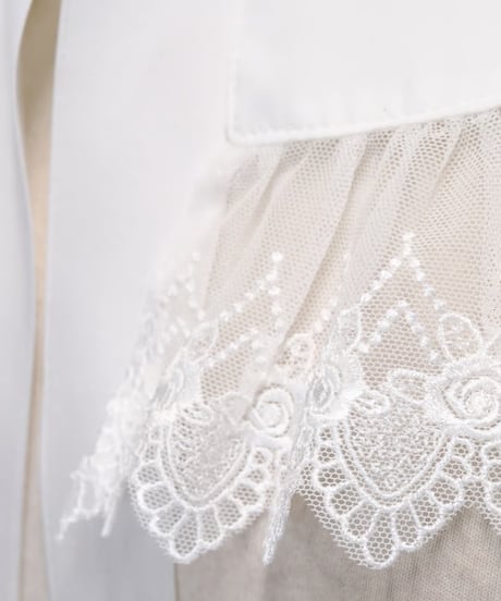 Sheglit／Serena Detachable Collar（ホワイト）