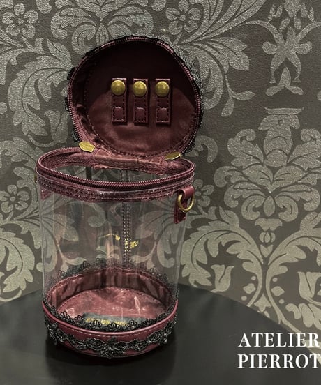 ATELIER-PIERROT／ “Throne” Doll Pouch（ボルドー）