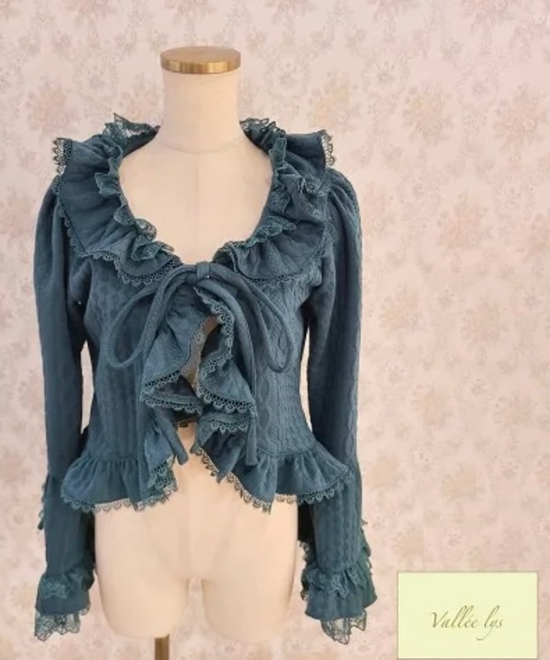 Vallée lys／Petal Bloom Cardigan（グリーン） | chou ch