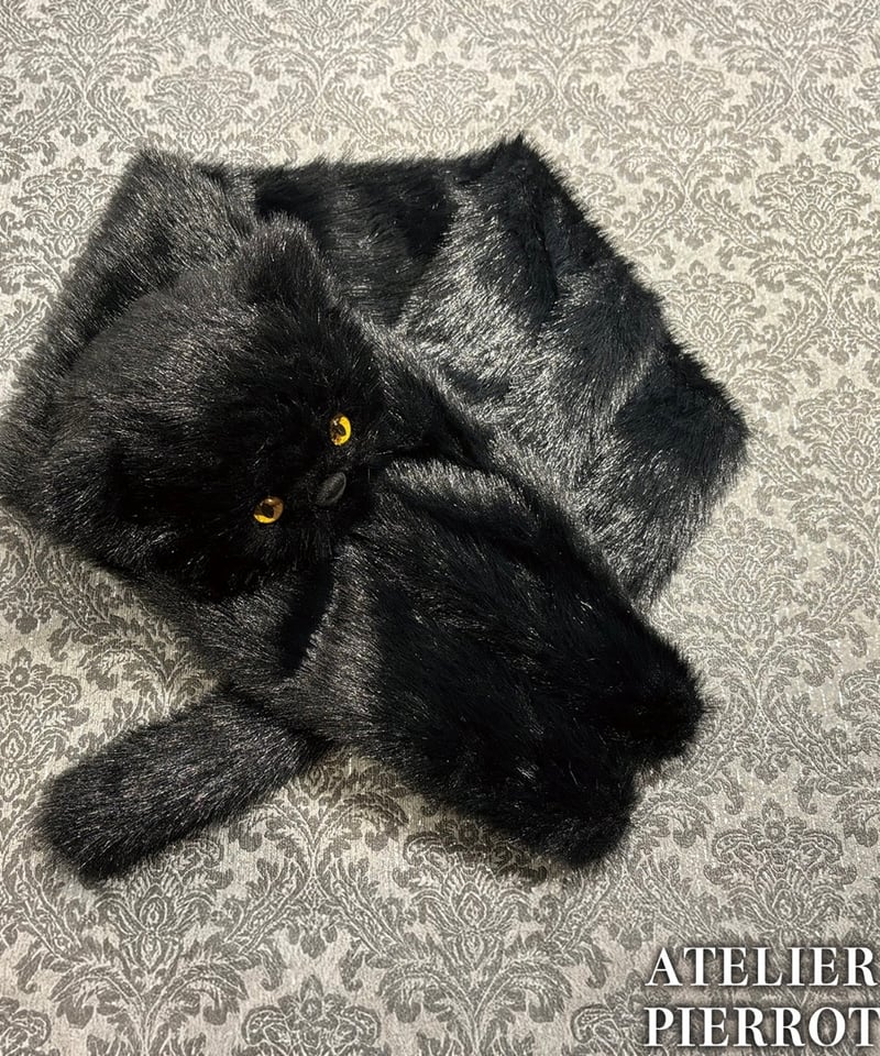 ATELIER PIERROT Neige Neko Muffler マフラー ATELIER-PIERROT／Neige Neko Muffler | chou chou