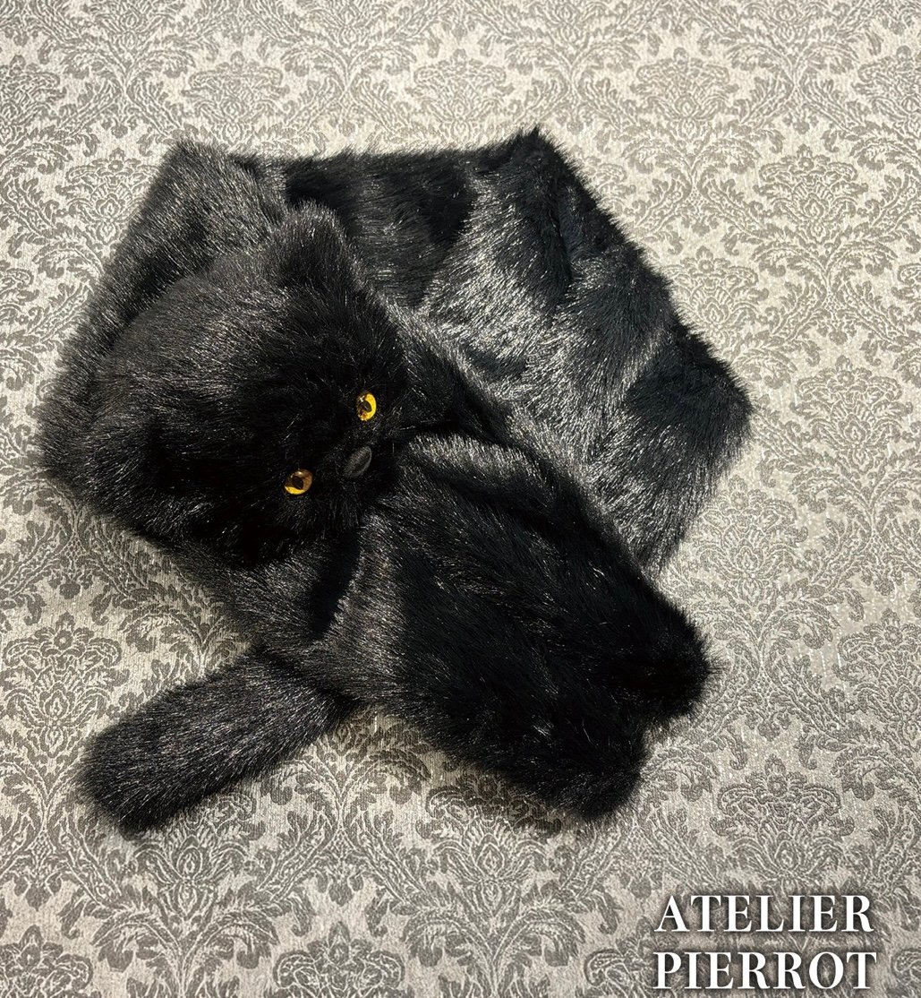 ATELIER-PIERROT／Neige Neko Muffler | chou chou