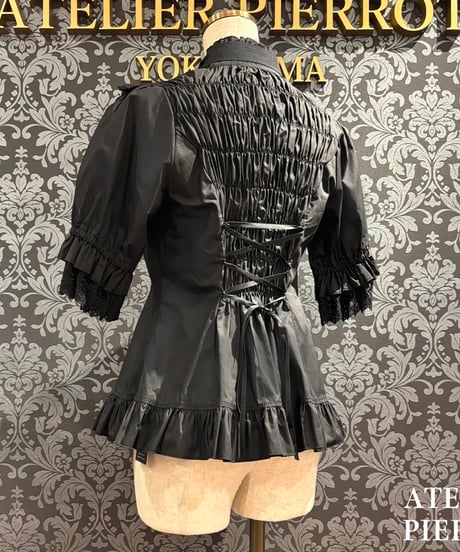 ATELIER-PIERROT／Silent Gospel Blouse（ブラック）