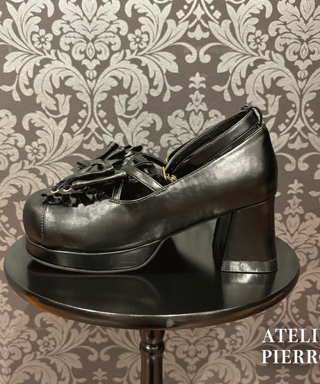 ATELIER-PIERROT／ Enchanted Corset Pumps（ブラック）S〜XLの4サイズ