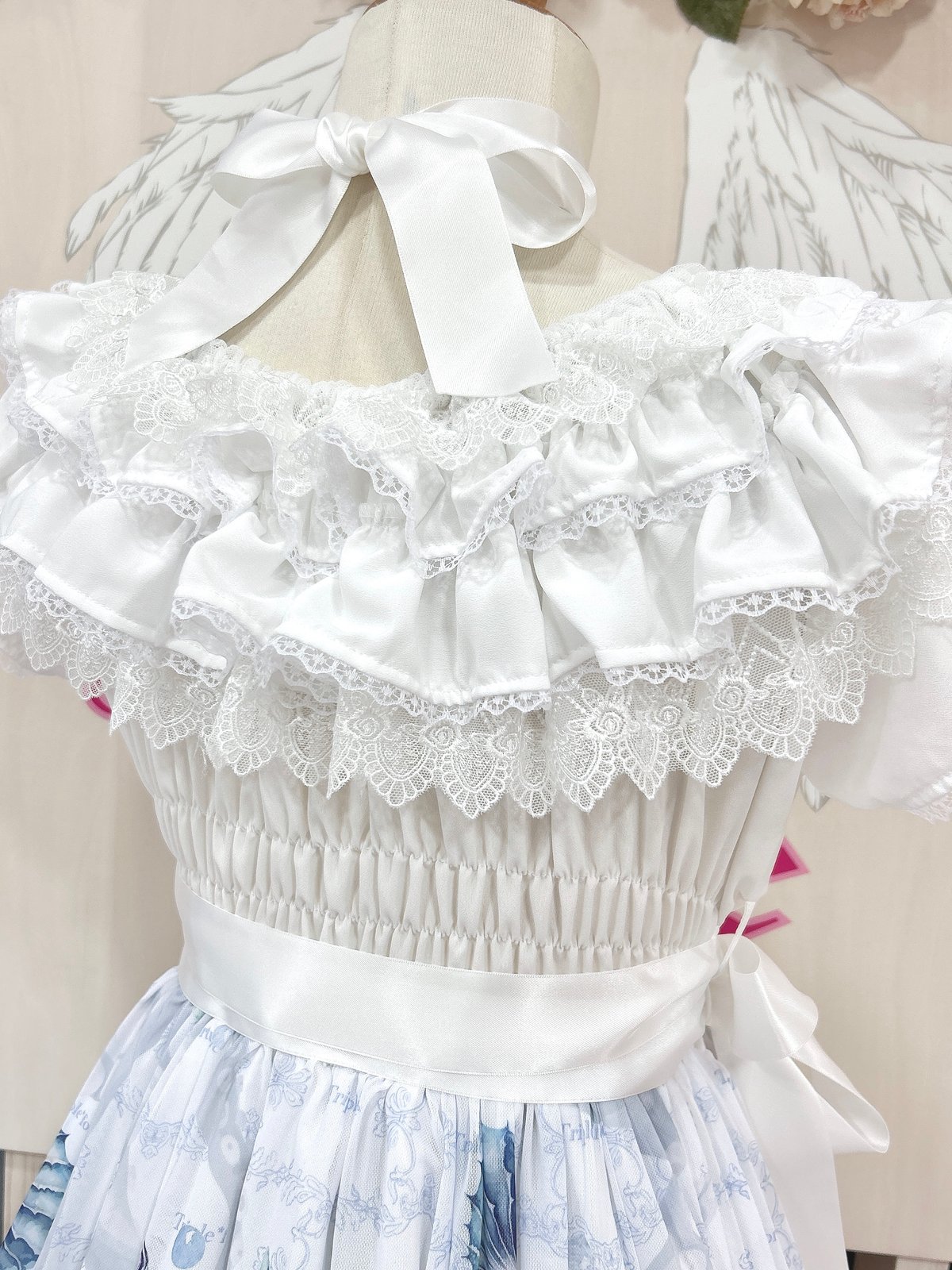 【ジョリーフルール 】ティーパーティー❁︎バレッタ　ウサワン ジョリーフルール 】ティーパーティー❁︎バレッタ ウサワン