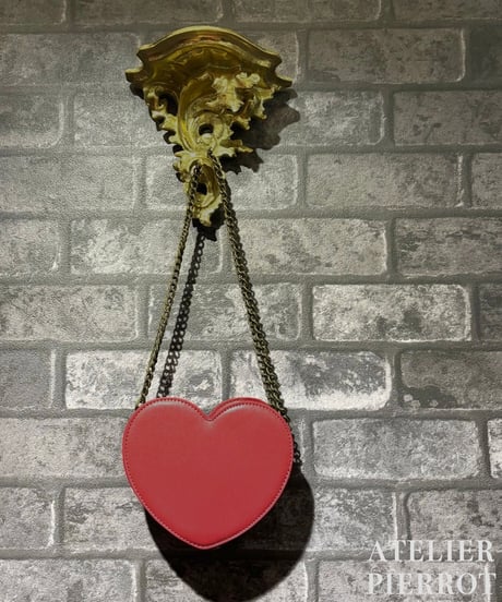 ATELIER-PIERROT／Mended Heart Shoulder Bag（ボルドー）