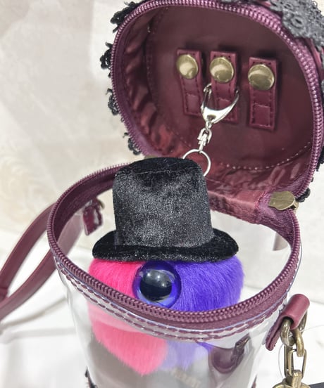 ATELIER-PIERROT／ “Throne” Doll Pouch（ボルドー）