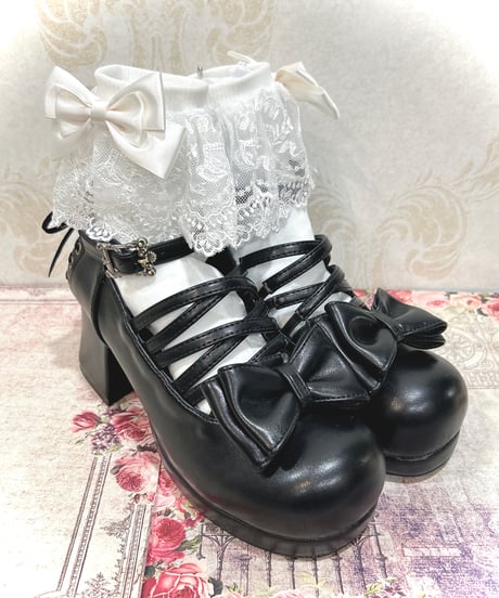 黒 アトリエピエロ ATELIER PIERROT 靴 パンプス