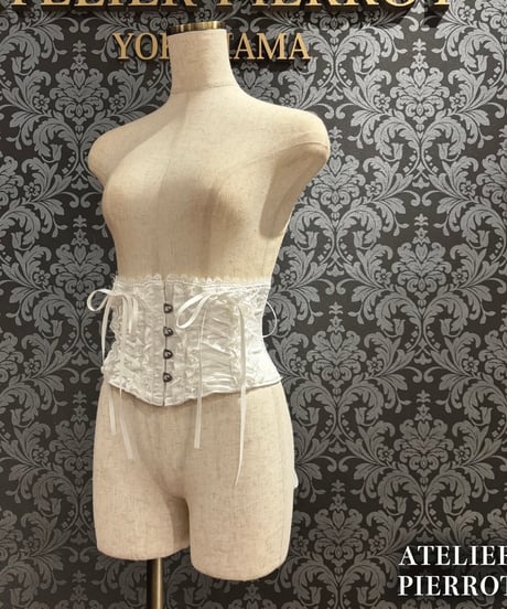 ATELIER-PIERROT／Thorned Rose Corset（ホワイト）