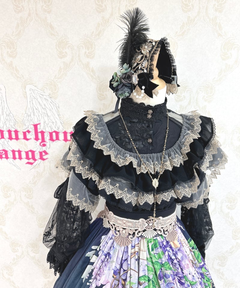 Triple* fortune ／藤ワンピース（ブラック） | chou chou ange