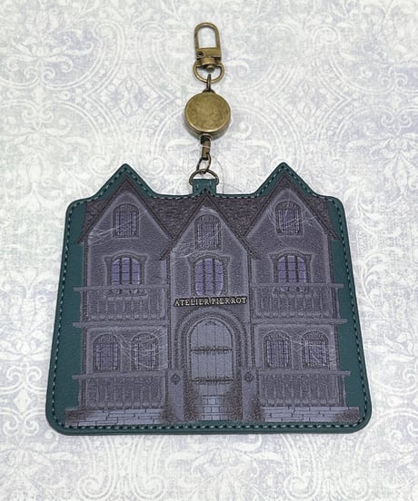 ATELIER-PIERROT／ Pochette a la carte Series 　Pass Holder~Haunted House~（ダークグリーン）