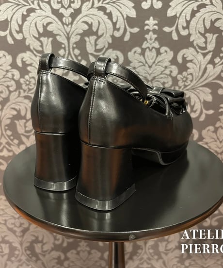 ATELIER-PIERROT／ Enchanted Corset Pumps（ブラック）S〜XLの4サイズ