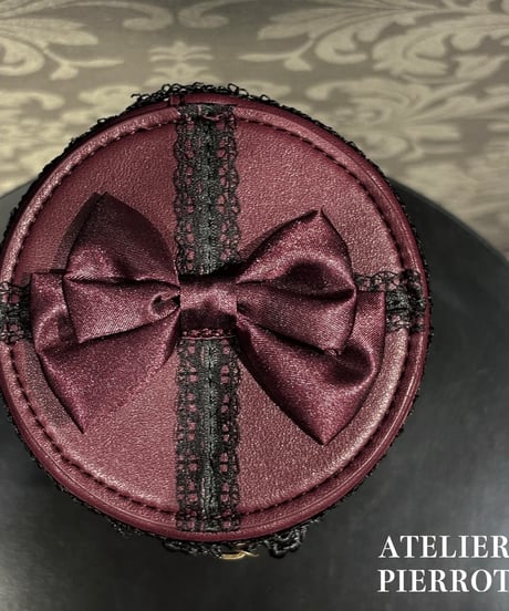 ATELIER-PIERROT／ “Throne” Doll Pouch（ボルドー）