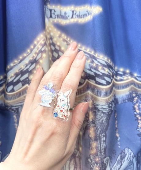 Enchantlic Enchantilly／Dolled Up Ring 〜drink me〜ブルーベリーリボン