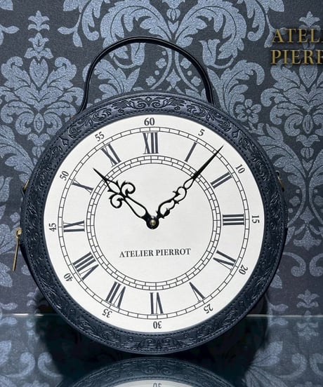 ATELIER-PIERROT／“Aeon” Clock Shoulder Bag（ブラック）