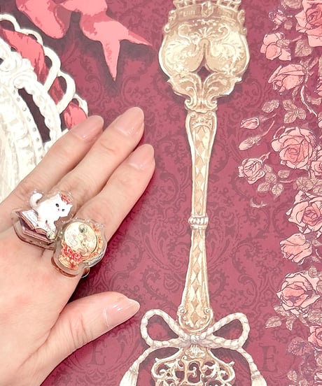 Enchantlic Enchantilly／Dolled Up Ring ♦︎〜Queen Cat〜秘密の書斎〜
