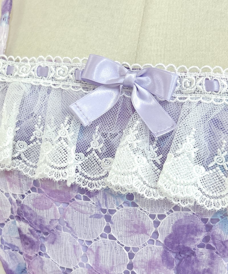 Flower Kittenジャンパースカート ラベンダー Flower Kitten JSK