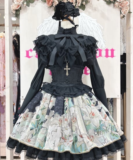 Sheglit／"Serena"タックブラウス（ブラック）【2サイズ展開】