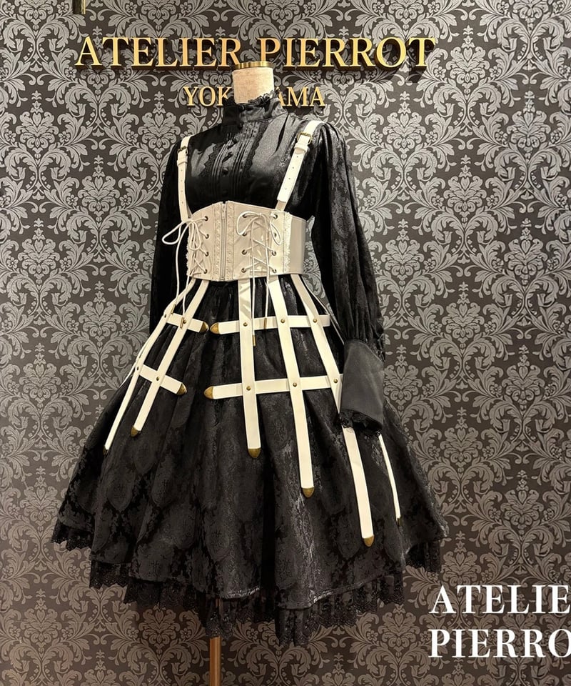 ATELIER-PIERROT／Baroque Cage Corset Harness （ホワ