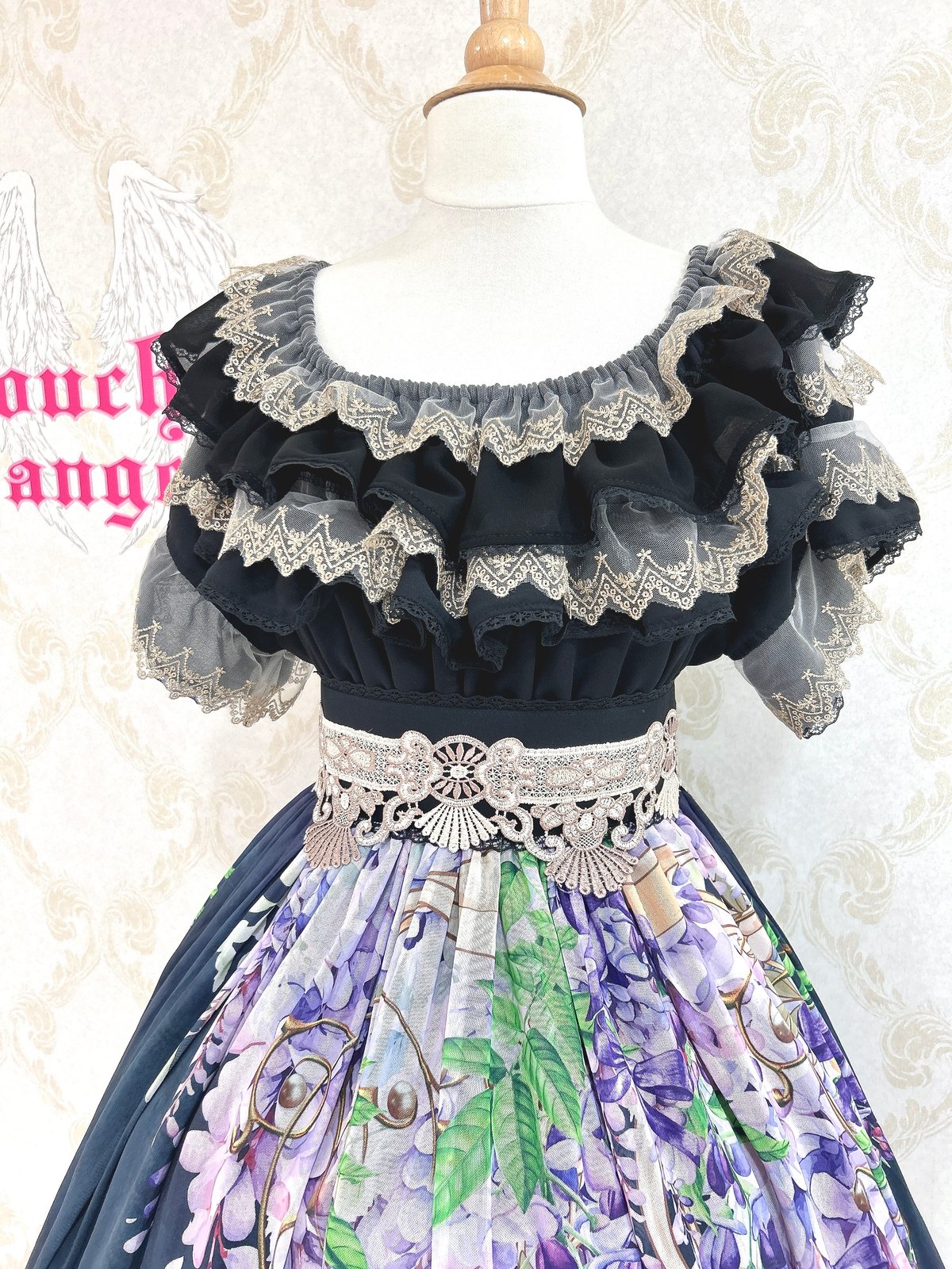 激レア！新品*Triple*fortune／ディードリッヒワンピース*黒*懐古 激レア！新品*Triple*fortune／ディードリッヒワンピース*黒*懐古