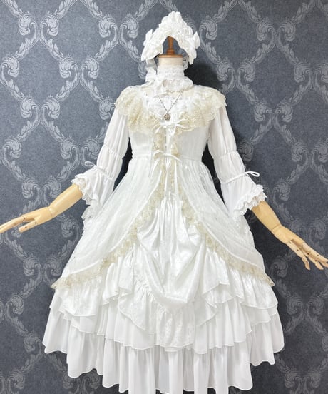 Vallée lys／Blossom Breeze Blouse （ホワイト）