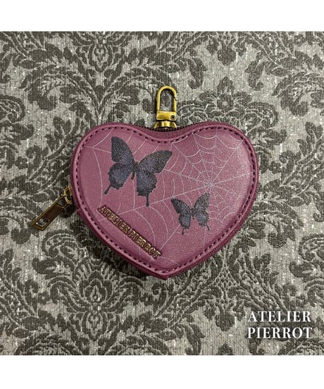 ATELIER-PIERROT／ Pochette a la carte Series 　Coin Purse~Heart~（パープル）