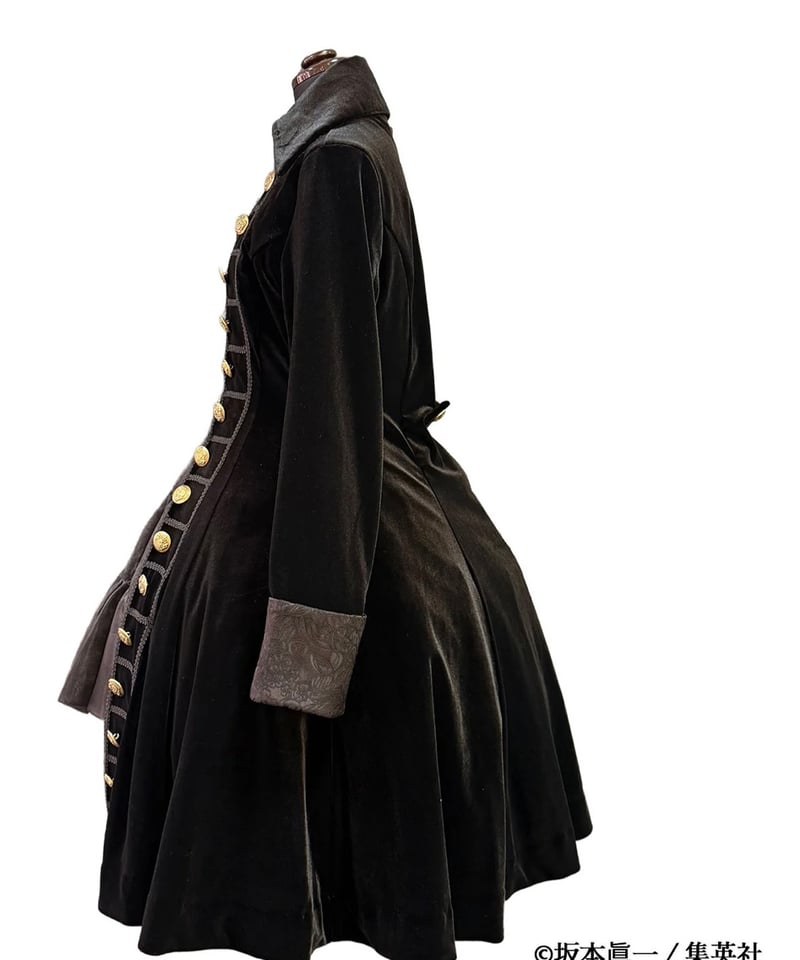 ATELIER-PIERROT／「 イノサン 」 ロングジャケット・黒 ( 刺繍なし