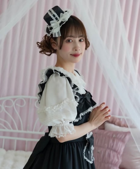 Anges et Demons カンカン帽 ヘアクリップ Anges et Demons カンカン帽 ヘアクリップ