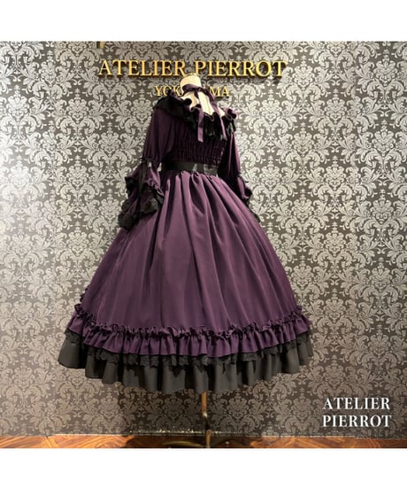 ATELIER-PIERROT／ Nocturne Noir Dress（パープル）