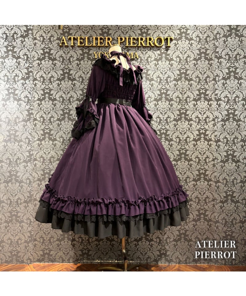 ATELIER-PIERROT／ Nocturne Noir Dress（パープル） | ch