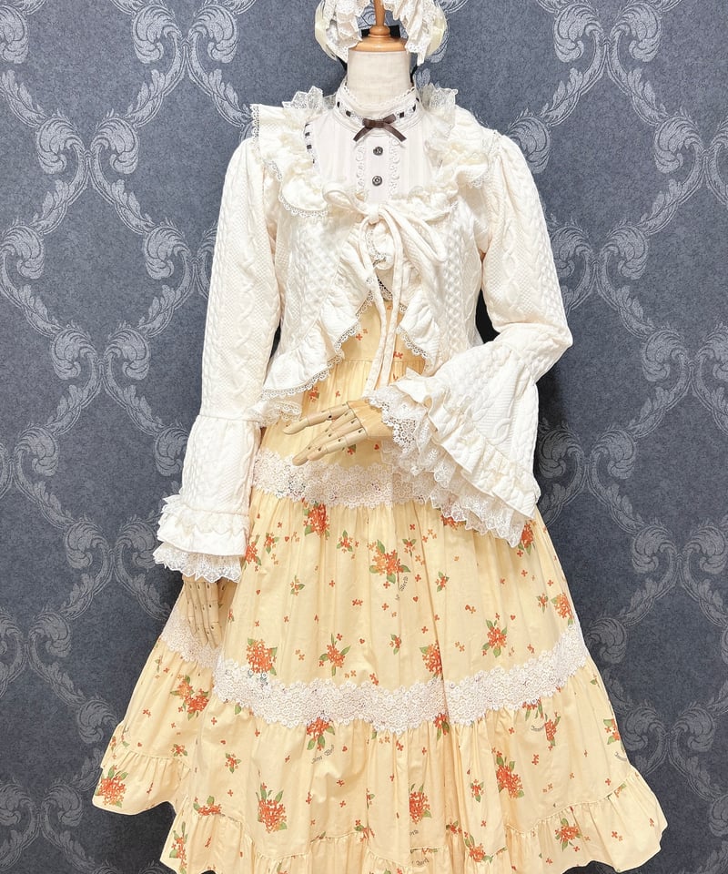 Vallée lys／Petal Bloom Cardigan（アイボリー） | chou c