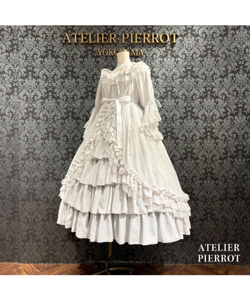 ATELIER-PIERROT／ Nocturne Noir Dress（ホワイト） | ch