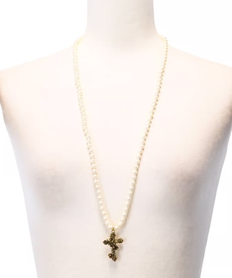 Sheglit／"Rose Garden"ロングパールネックレス
