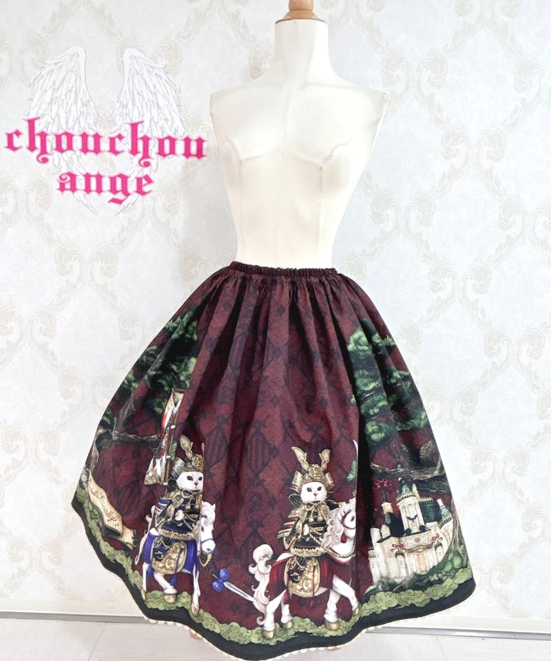 Enchantlic Enchantilly スカート Enchantlic Enchantilly／すみれ姫の王冠スカート（黒） | chou