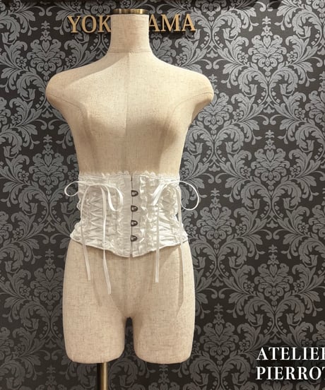 ATELIER-PIERROT／Thorned Rose Corset（ホワイト）