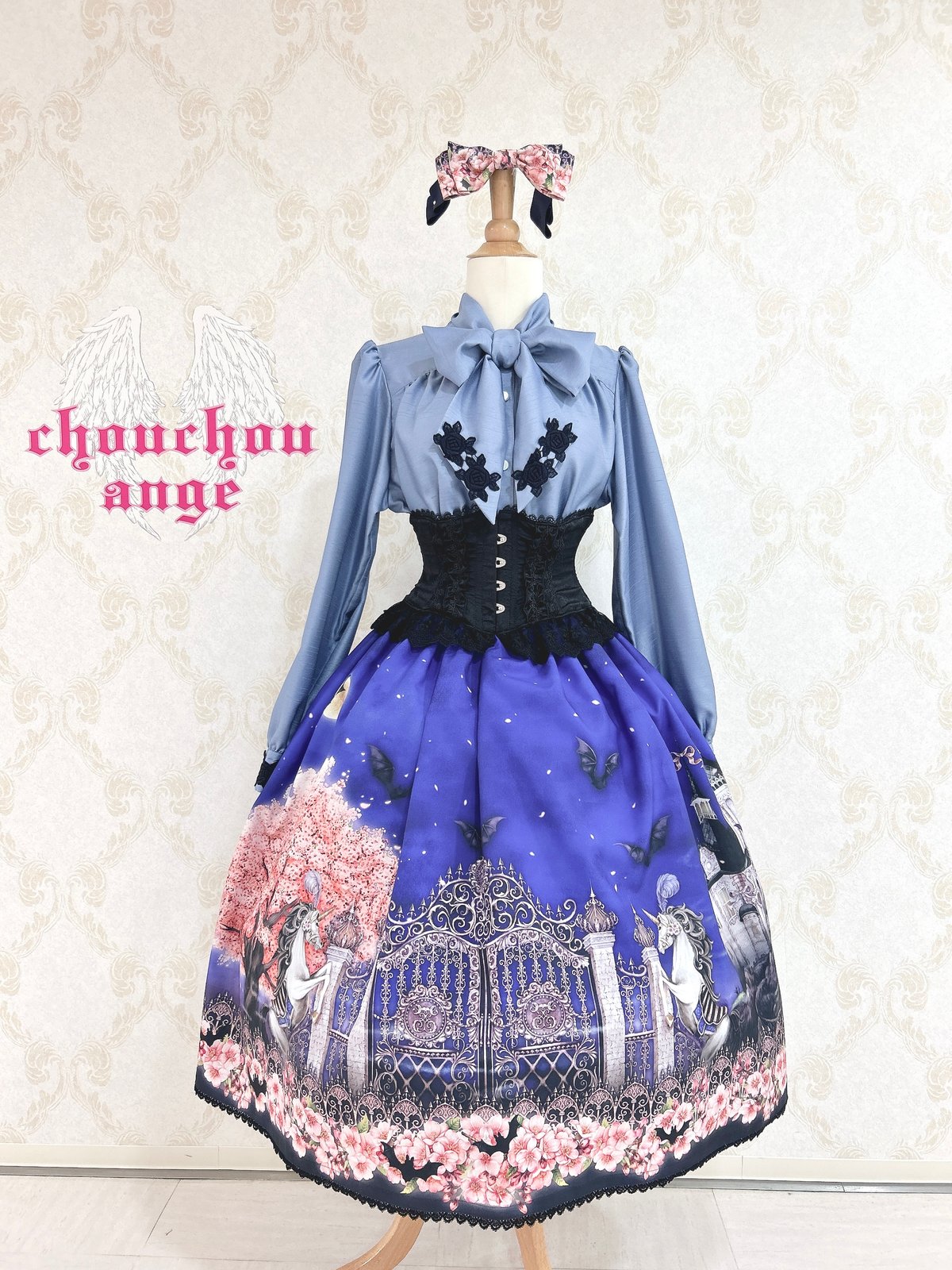 Enchantlic Enchantilly／ノーブルリボンタイブラウス（アフタヌーン