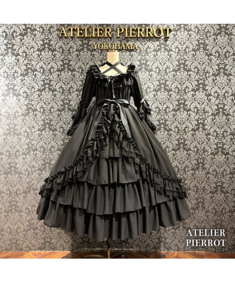 ATELIER-PIERROT／ Nocturne Noir Dress（ブラック）