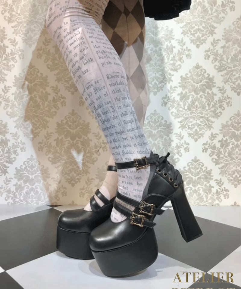 アトリエピエロ ATELIER-PIERROT パンプス 🖤おすすめアイテム🖤 アトリエピエロのパンプスは約6cmヒールで