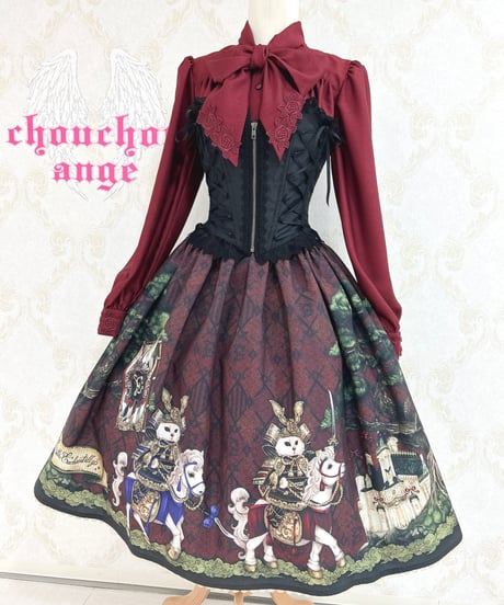 アンシャンテリックアンシャンテリー　スカート 　Queen bunnyロリィタ アンシャンテリックアンシャンテリー スカート Queen bunnyロリィタ