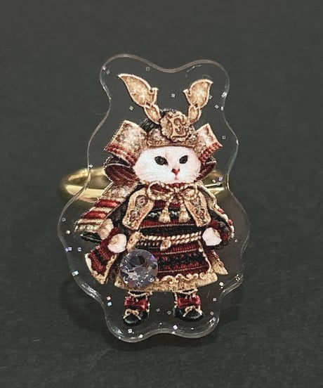 ｱﾝｼｬﾝﾃﾘｯｸ ｱﾝｼｬﾝﾃﾘｰ／Dolled Up Ring♦︎193〜絢爛たる鎧を身に纏った双子の子猫物語〜（Ａ.赤）