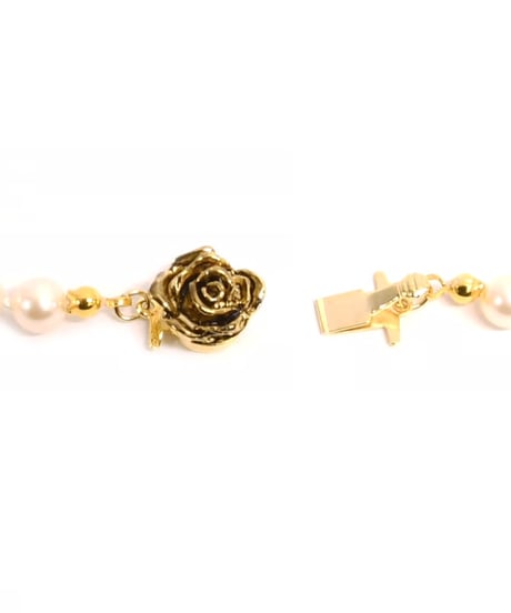 Sheglit／"Rose Garden"ロングパールネックレス