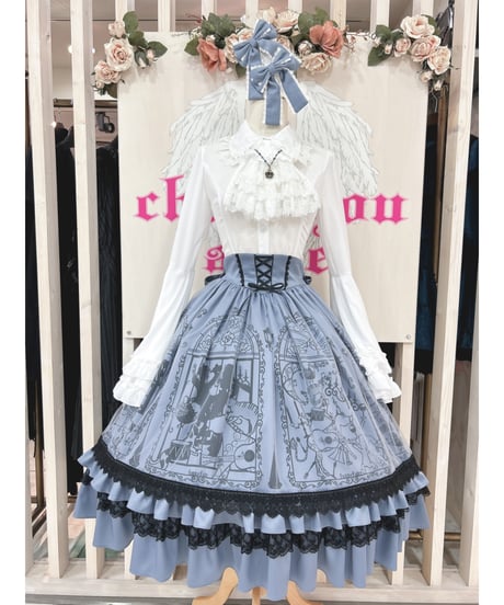 funnyfairy／ブレーメンの夢コルセットスカート（ブルー）
