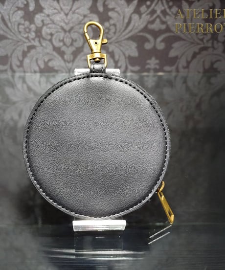 ATELIER-PIERROT／Pochette a la carte Coin Purse ~Clock~（ブラック）