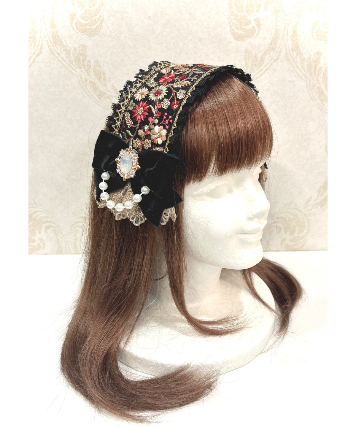 ハンドメイド　チェルシィ　ケーキヘッドドレス ハンドメイド チェルシィ ケーキヘッドドレス Sweet Pearl