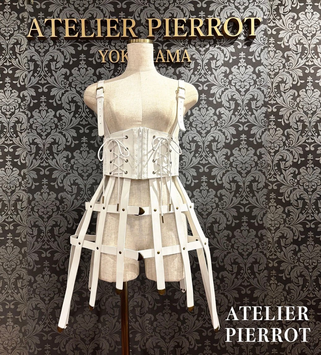 ATELIER-PIERROT／Baroque Cage Corset Harness （ホワ