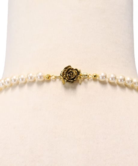 Sheglit／"Rose Garden"ロングパールネックレス