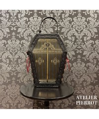 ATELIER-PIERROT／ Iron Gate Coffin Bag（ボルドー×ゴールド）
