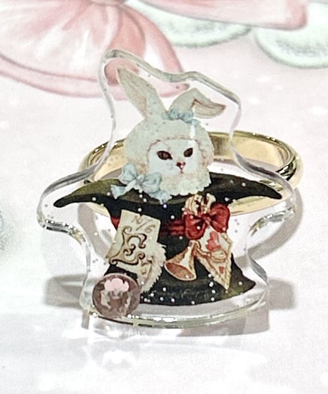 ｱﾝｼｬﾝﾃﾘｯｸ  ｱﾝｼｬﾝﾃﾘｰ／Dolled Up Ring 〜不思議の国〜シルクハット