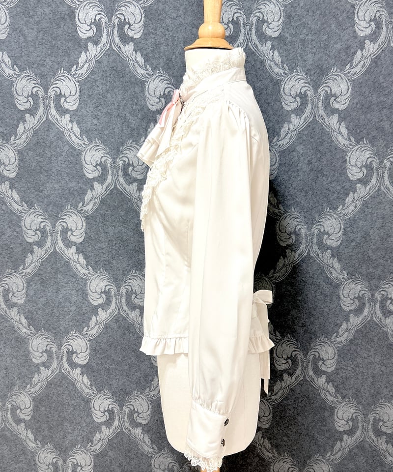 Innocent World ルーシーブラウス 生成×ピンク Innocent World ルーシーブラウス 生成×ピンク