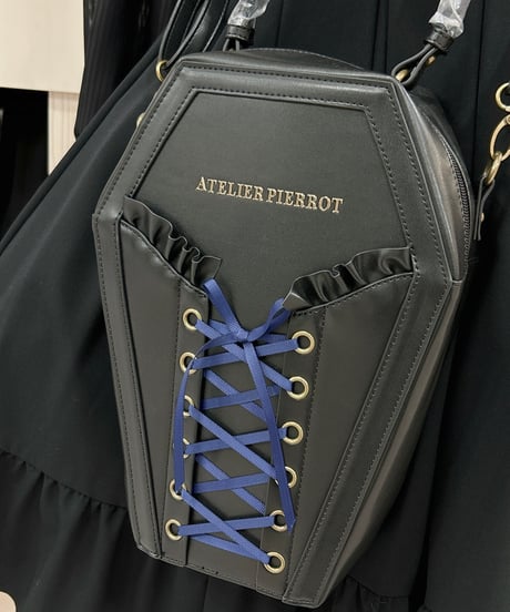 ATELIER-PIERROT／ “Nocturnal Grave”Vampire's Coffin Bag （Navy）
